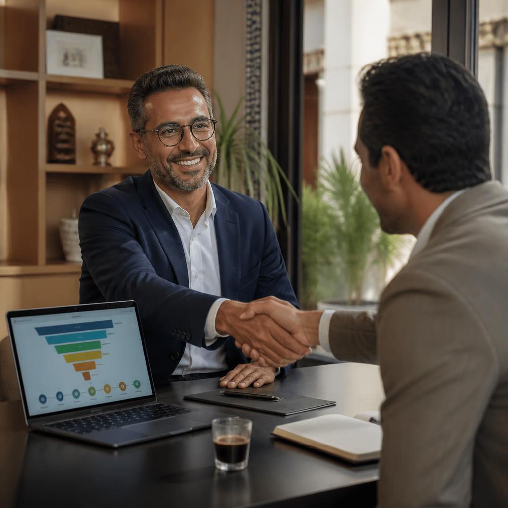 Illustration de l'article de blog : Du devis à l'encaissement : automatiser tout le cycle dans Odoo — et le ROI réel pour une PME marocaine