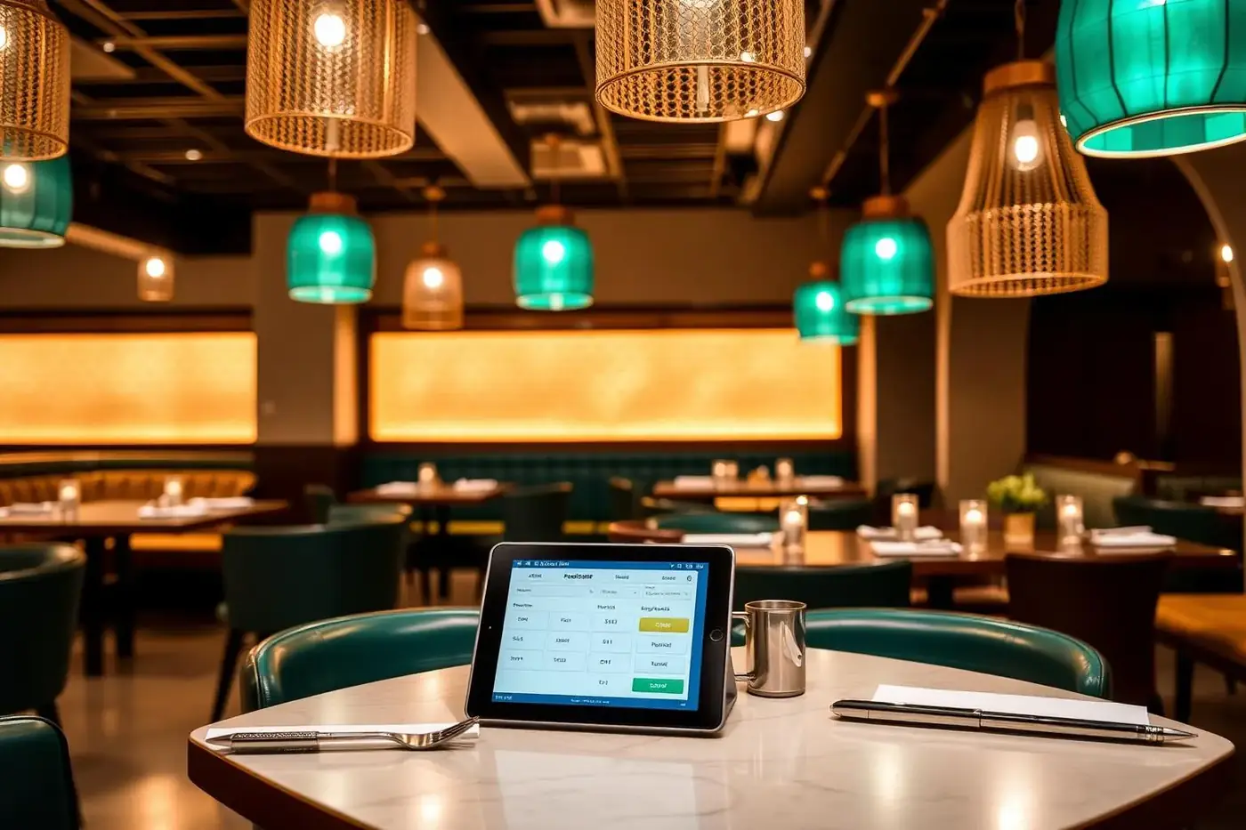 Restaurant marocain équipé d'une caisse Odoo